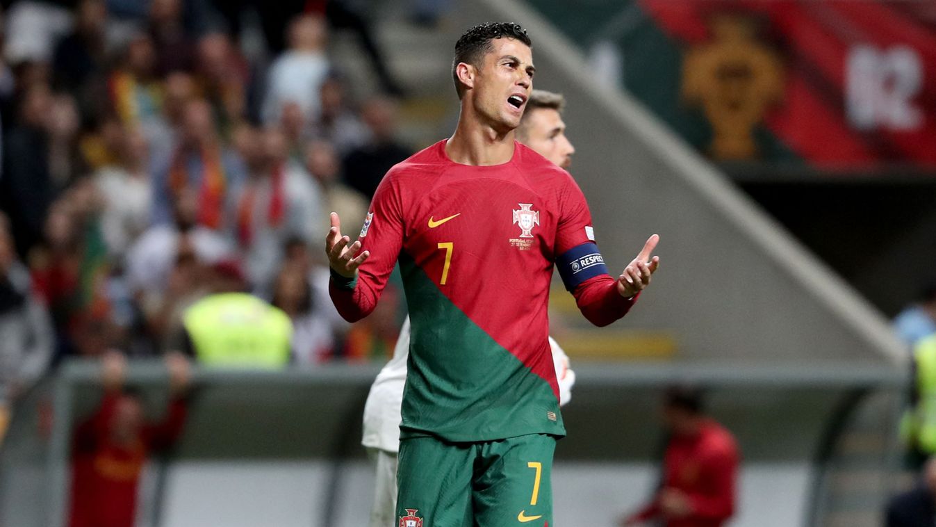 Portugal v Spain: UEFA Nations League - League Path Group 2 Cristiano Ronaldo portugál válogatott