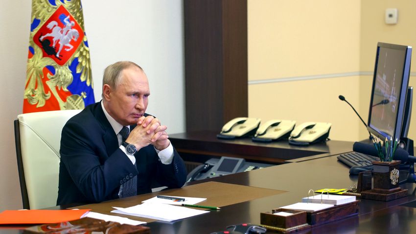  Hadiállapotot vezet be Vlagyimir Putyin az annektált területeken