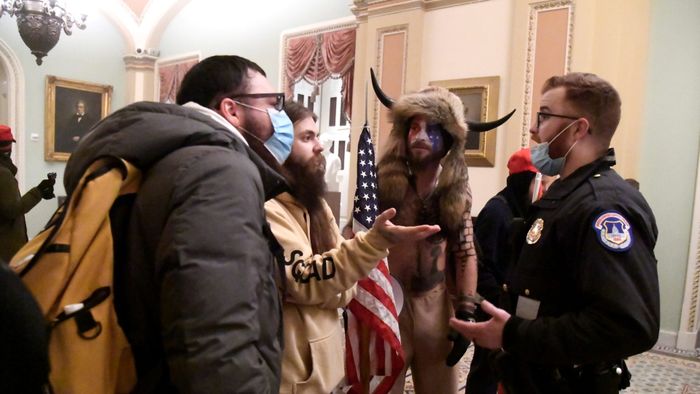 Trump supporters breach the US Capitol