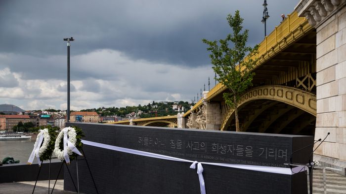 2021.05.31. BudapestHableány emlékmű átadásFotó: Kurucz Árpád