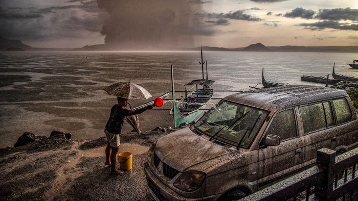 Taal Volcano Erupts In The Philippines