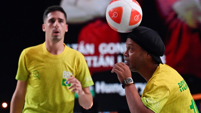 Ronaldinho segítségével olimpiai sportág lehet a teqball