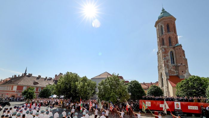 20210703 MN Budapest Tisztavató ünnepség Magyar Nemzet fotó: