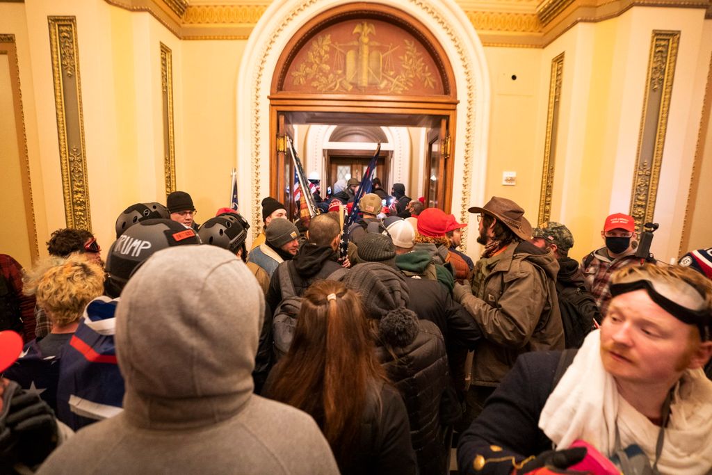 Protestors enter US Capitol