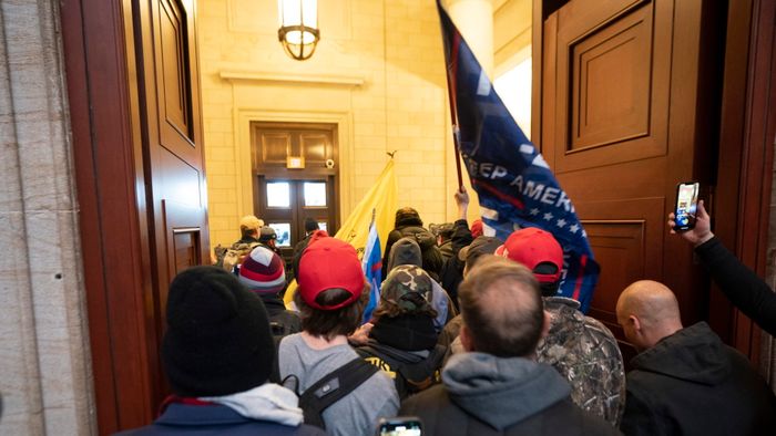 Protestors enter US Capitol