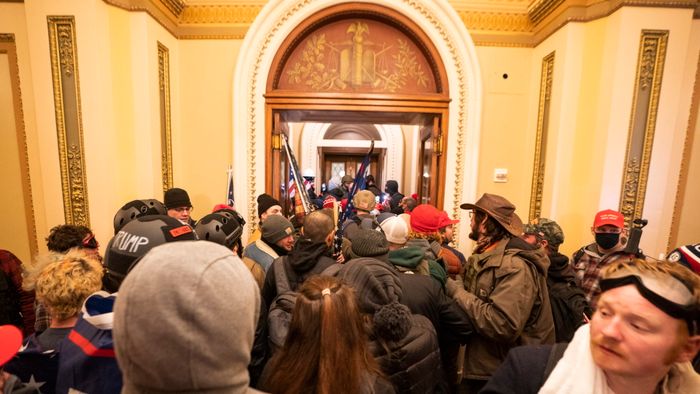 Protestors enter US Capitol