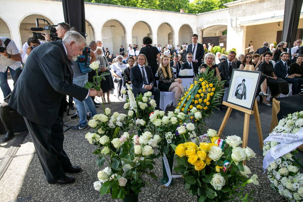 Jankovics Marcell temetése