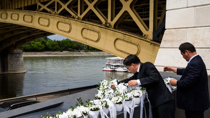 2021.05.31. BudapestHableány emlékmű átadásFotó: Kurucz Árpád