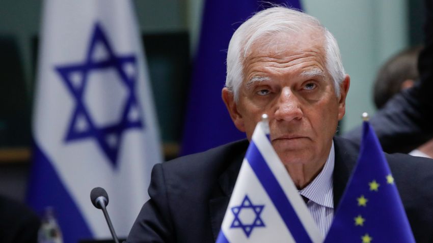 Josep Borrell szerint kétségtelenül aggasztó a megszállt palesztin területek helyzete
