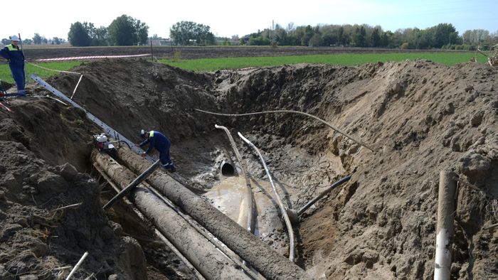 Gázkifúvás rongálta meg a Magyar Földgáztároló vezeték?