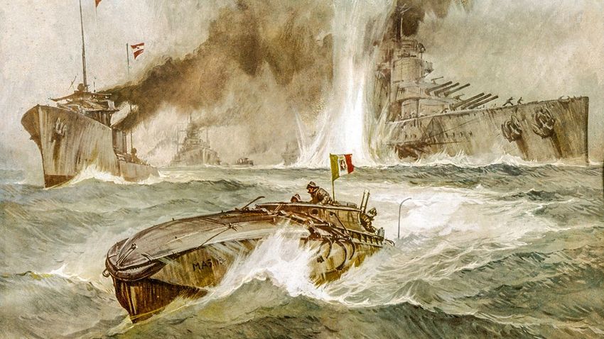 Az elsüllyedt Szent István csatahajó roncsához idén is lemerültek magyar szakemberek
