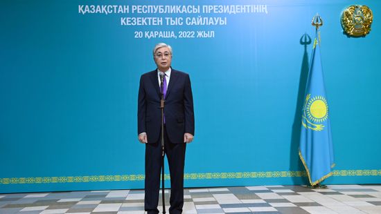 Elnökválasztás kezdődött Kazahsztánban