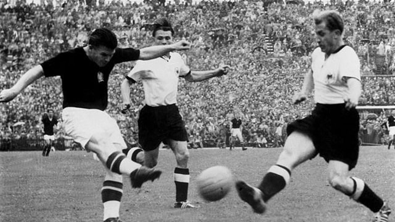Soccer World Cup 1954: Germany vs. Hungary