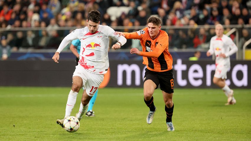 Szoboszlai gólt rúgott, az RB Leipzig továbbjutott a BL-ben