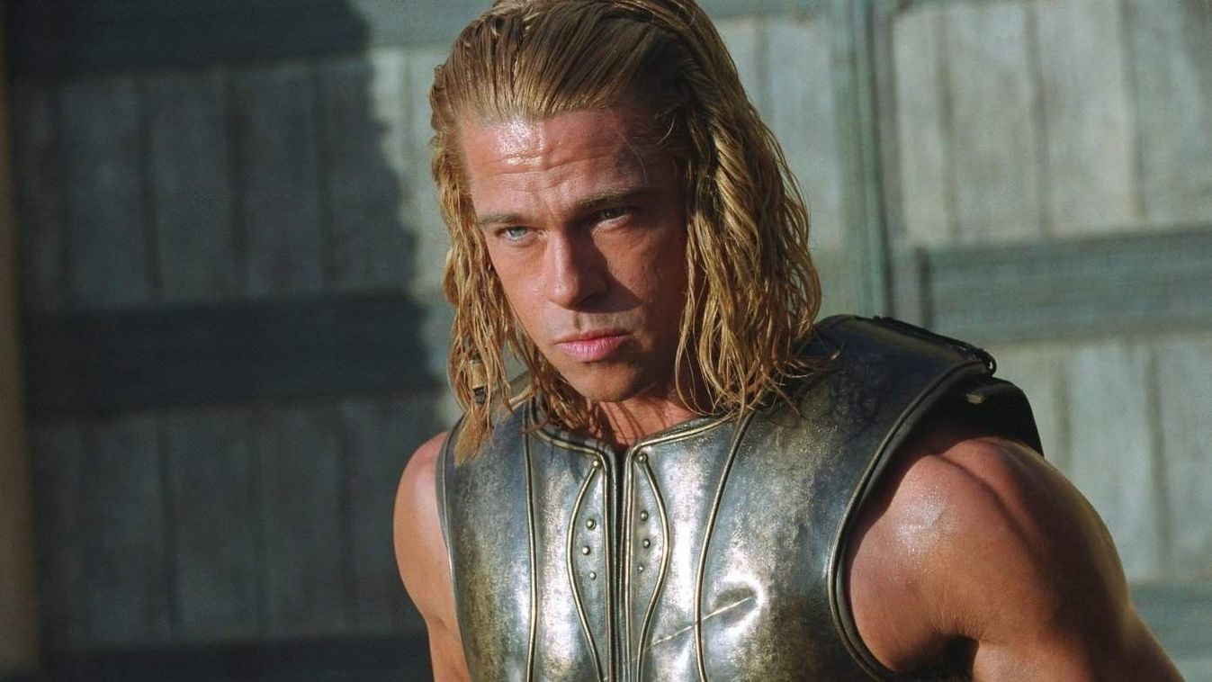 Brad Pitt, Trója, film