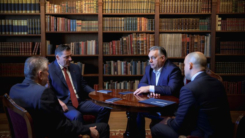 Ezekről tárgyalt Orbán Viktor a MOB elnökével