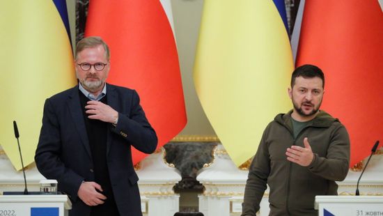 A cseh kormányfő szerint Ukrajna kérdésében eltér egymástól a visegrádiak véleménye