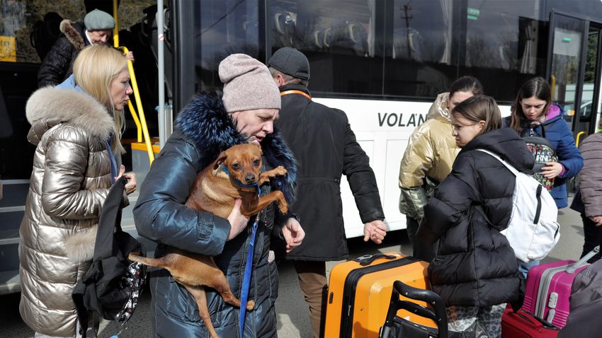 ORFK: Több mint hétezren érkeztek Ukrajnából hétfőn