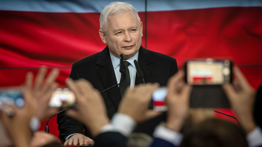Jaroslaw Kaczynski: Brüsszel alkotmánysértésre akarja rávenni Varsót