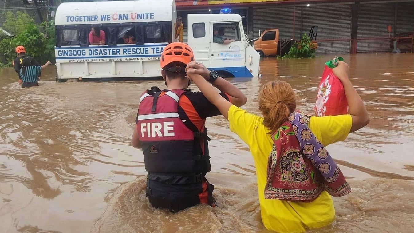Flood in Misamis Oriental province, Philippines