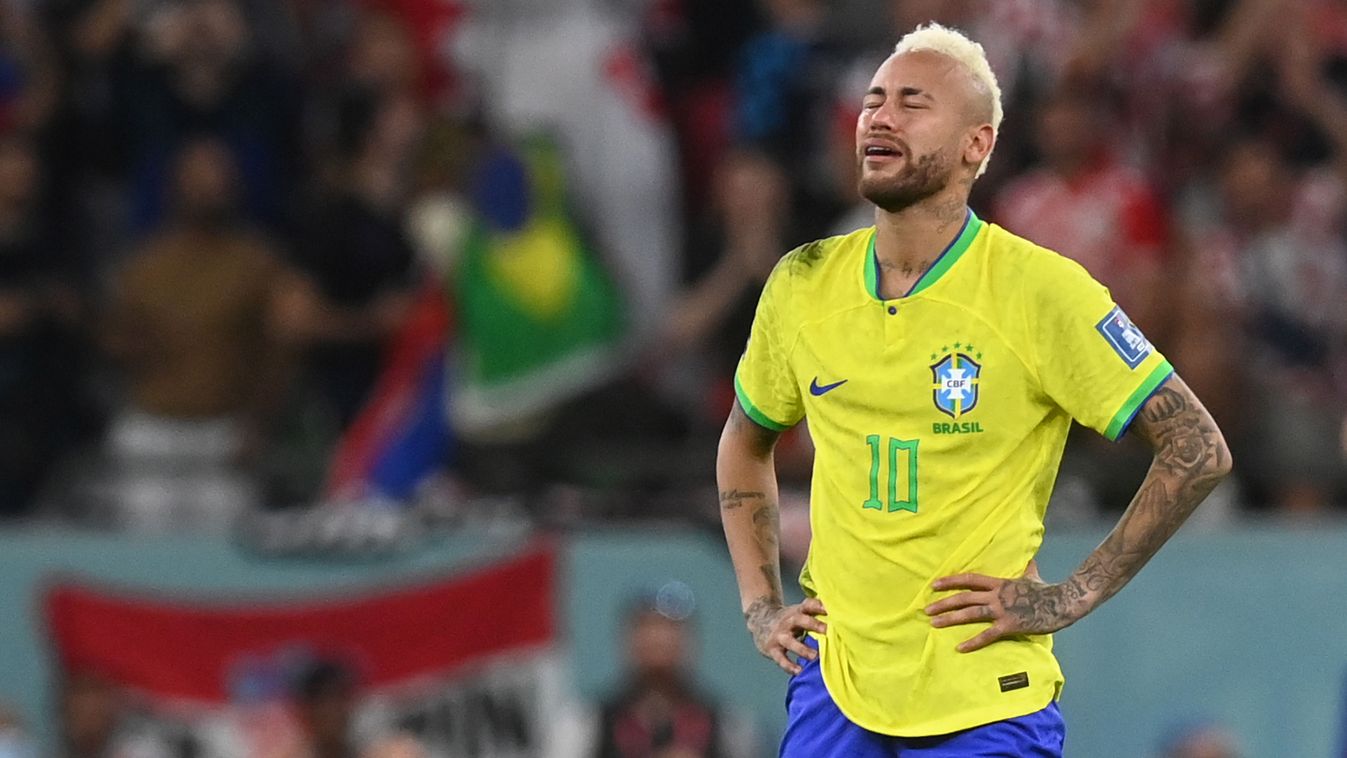 FIFA World Cup 2022 - Quarter Final Croatia vs Brazil Neymar