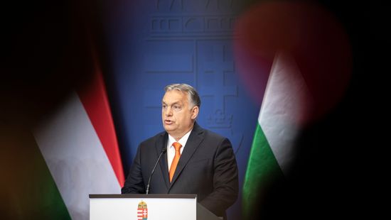 Orbán Viktor tartja az évzáró Kormányinfót