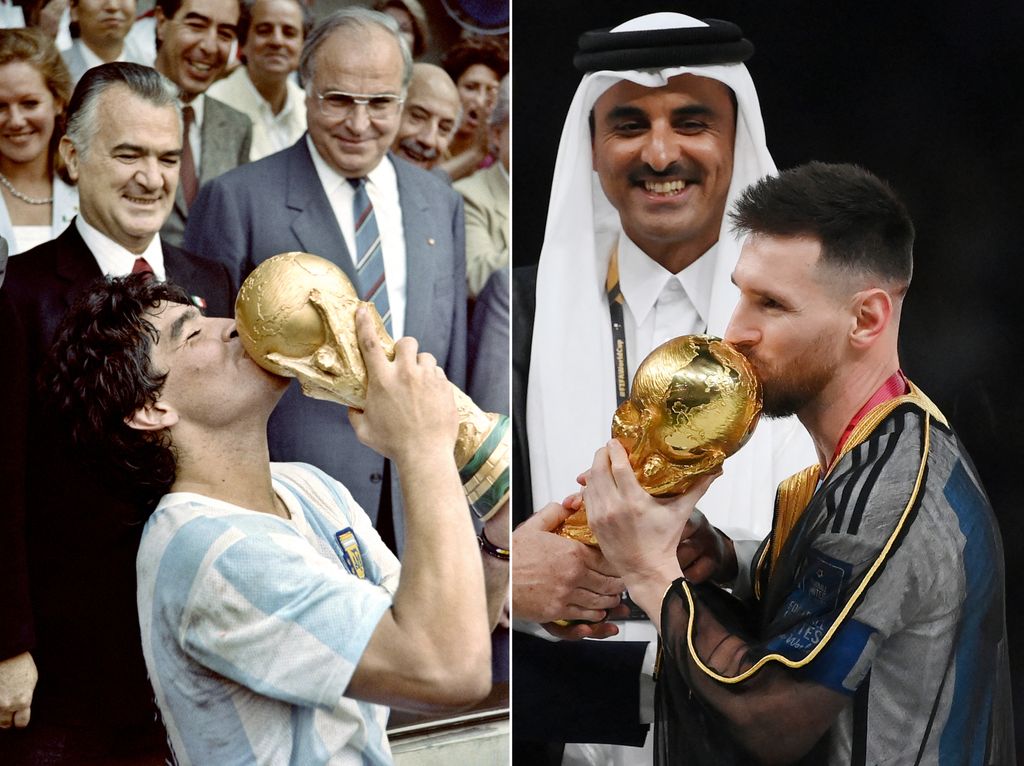 Messi és Maradona