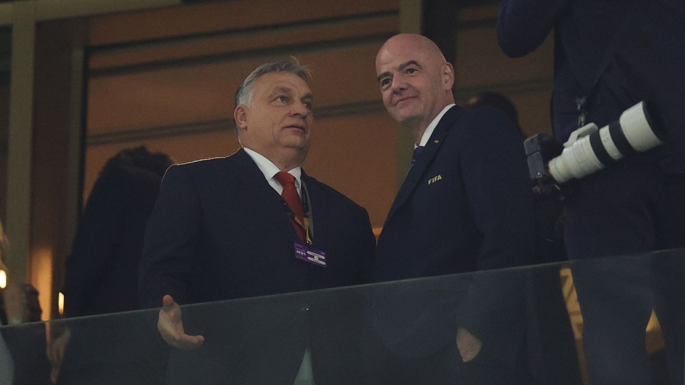 FIFA World Cup 2022 - Semi Final Argentina vs Croatia Orbán Viktor