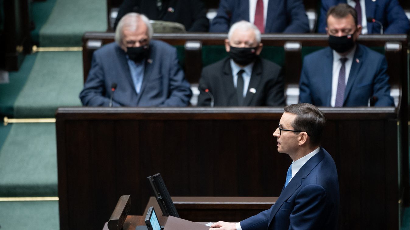Polish Parliament Condemning Russian Aggression