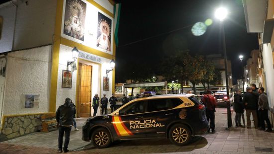 Terrortámadásnak minősíthető a spanyol sekrestyés meggyilkolása