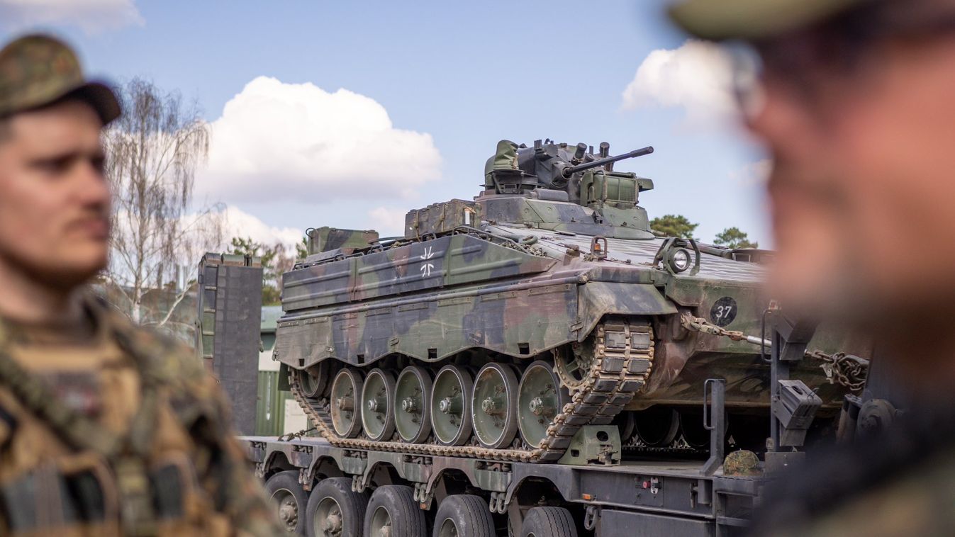 Németország negyven Marder típusú páncélozott harcjárművet szállít Kijevnek