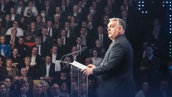 Orbán Viktor évértékelő beszédéről tett bejelentést