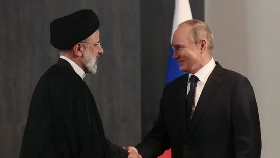 A szíriai rendezésről tárgyalt Vlagyimir Putyin és Ebrahim Raiszi