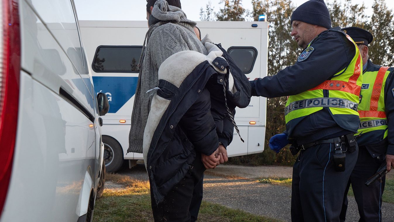 Ököllel támadt a rendőrre az embercsempész Szegeden