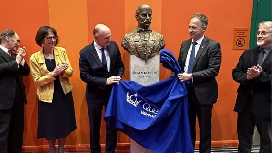 Semmelweis-szobrot avattak Londonban