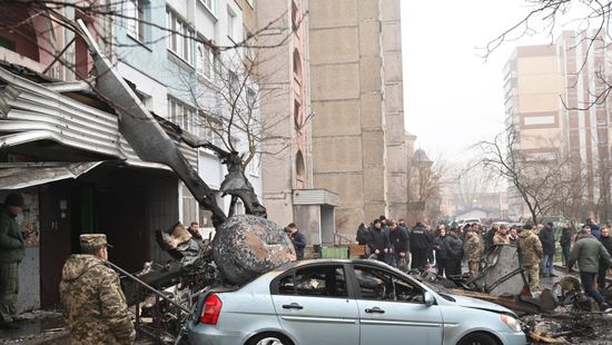 Az ukrán belügyminiszter is meghalt egy helikopter-balesetben + videó