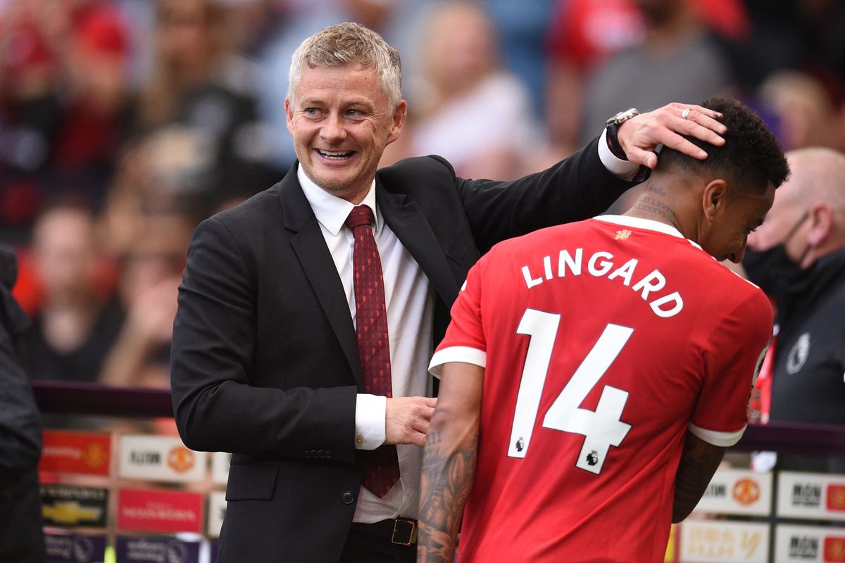 Ole Gunnar Solksjaer és Jesse Lingard