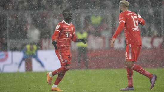 Mané visszatért, a Bayern München parádézott a hóban