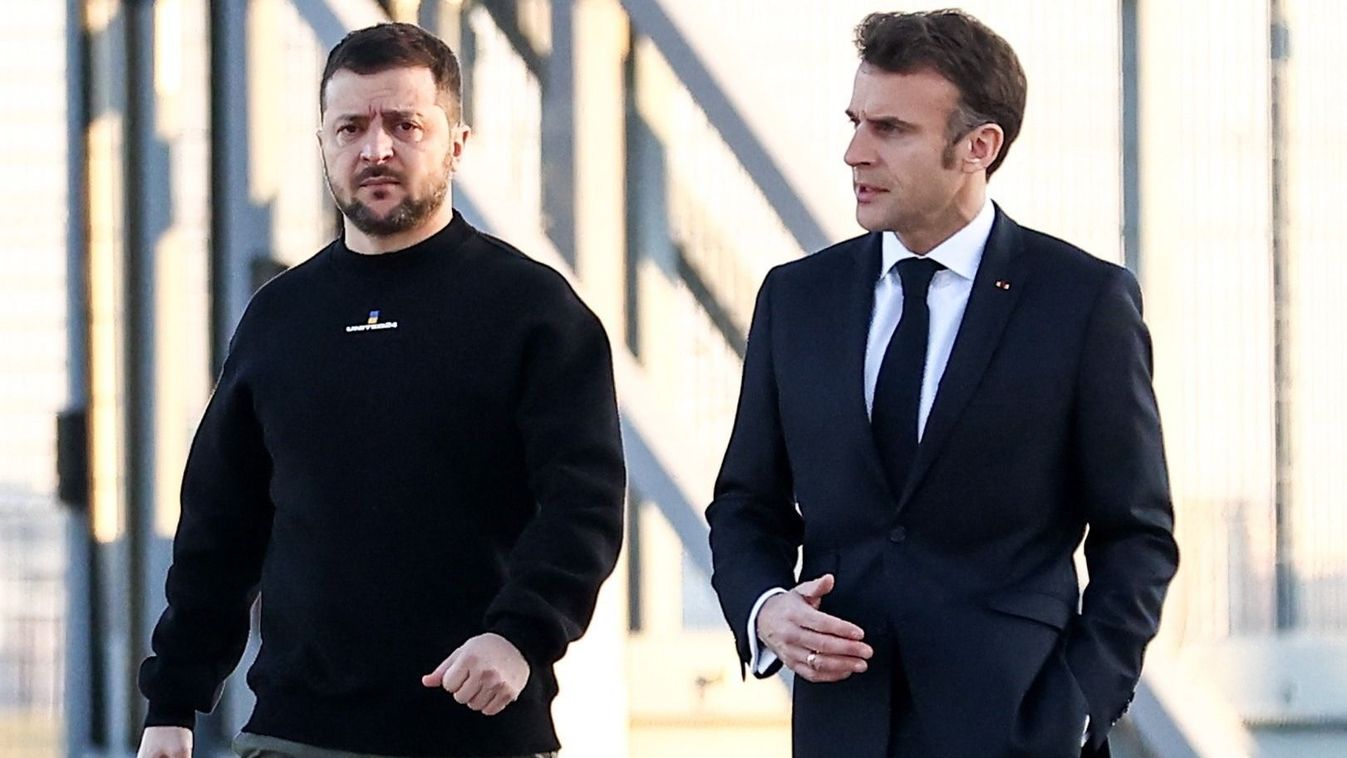 MACRON, Emmanuel; ZELENSZKIJ, Volodimir