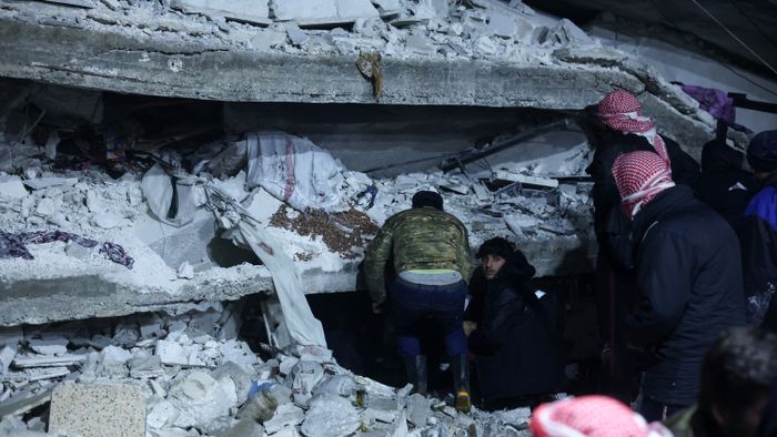 A törökországi és szíriai földrengés képekben
