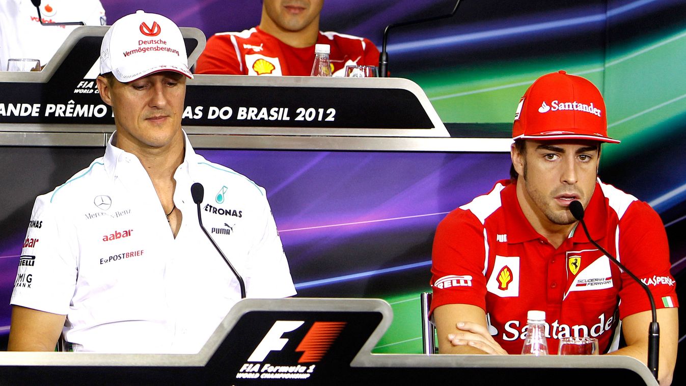 Michael Schumacher és Fernando Alonso