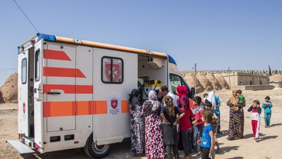 Mozgó orvosi rendelőkkel segít Szíriában a Magyar Máltai Szeretetszolgálat