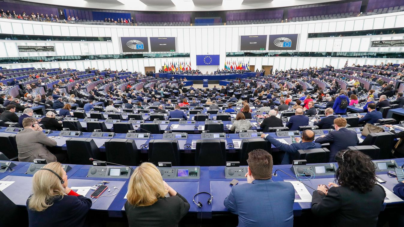 EU Parliament plenary session in Strasbourg