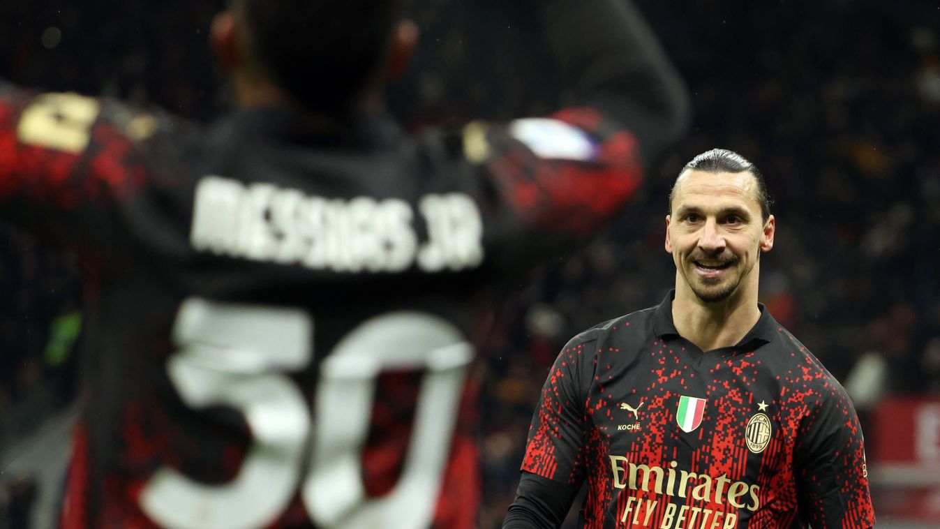 Serie A - Ac Milan vs Atalanta Zlatan Ibrahimovic