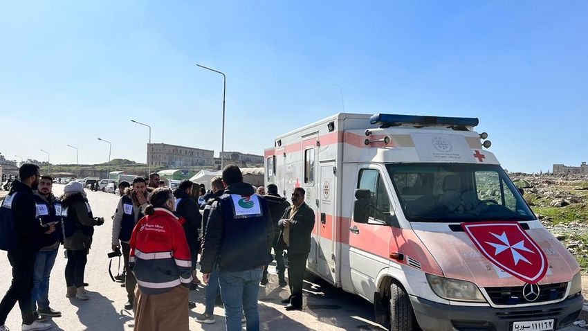 Aleppóban is üzembe álltak a Máltai Szeretetszolgálat mozgó orvosi rendelői