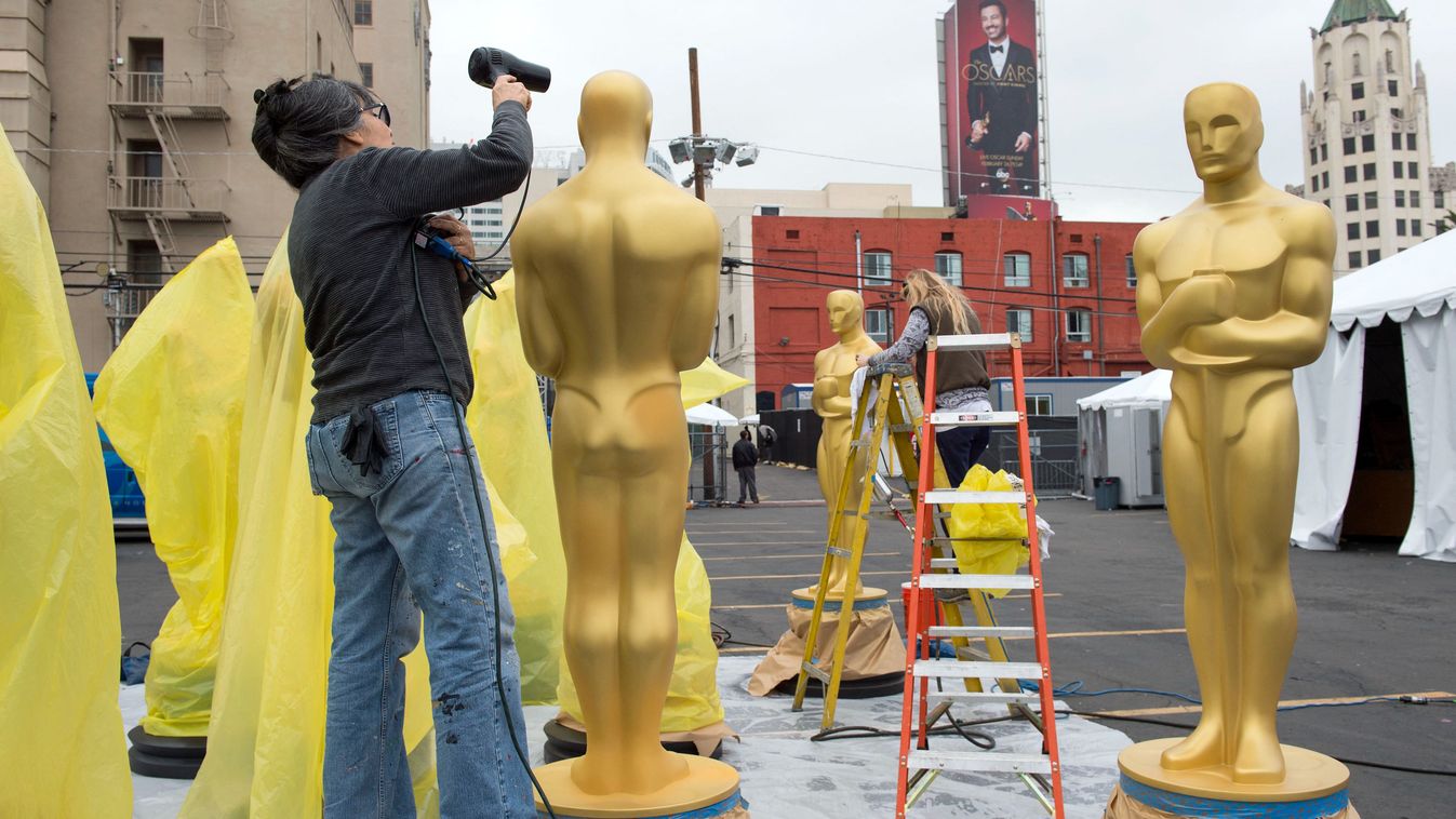 Preparations for the 89th Annual Academy Awards Oscars 