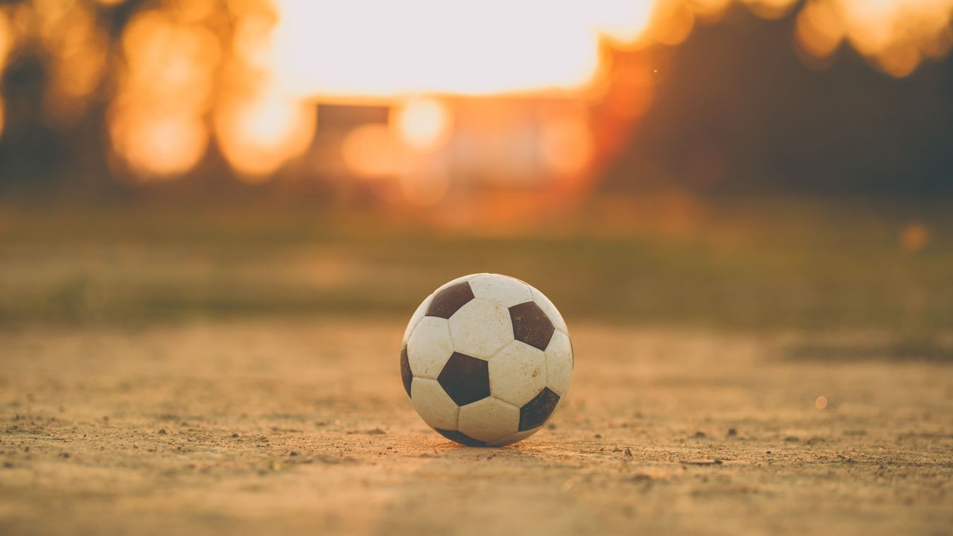 A,Ball,For,Street,Soccer,Football,Under,The,Sunset,Ray
