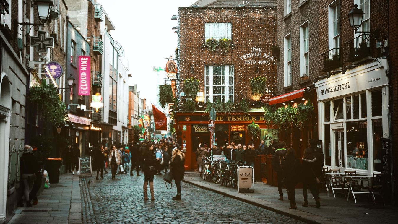 Dublini utcakép (Fotó: Unsplash / Diogo Palhais)