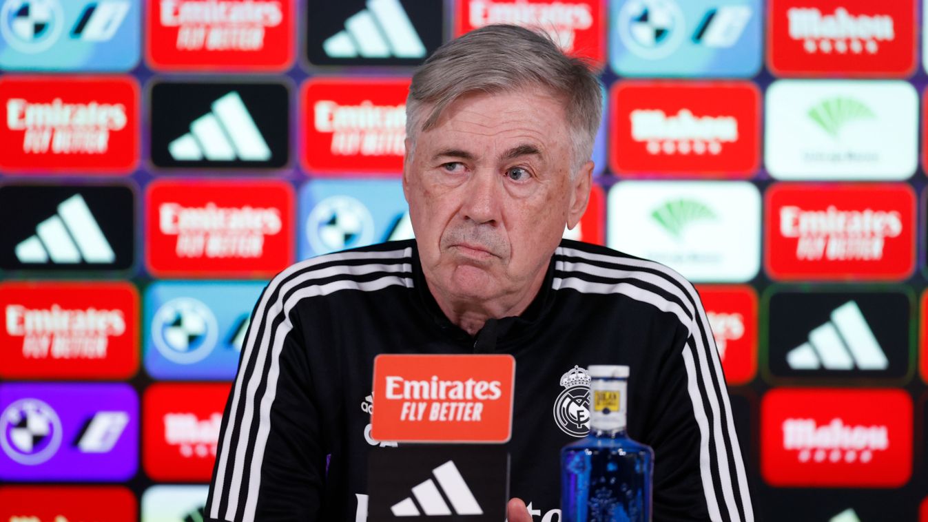 LaLiga - Real Madrid press conference Carlo ANcelotti