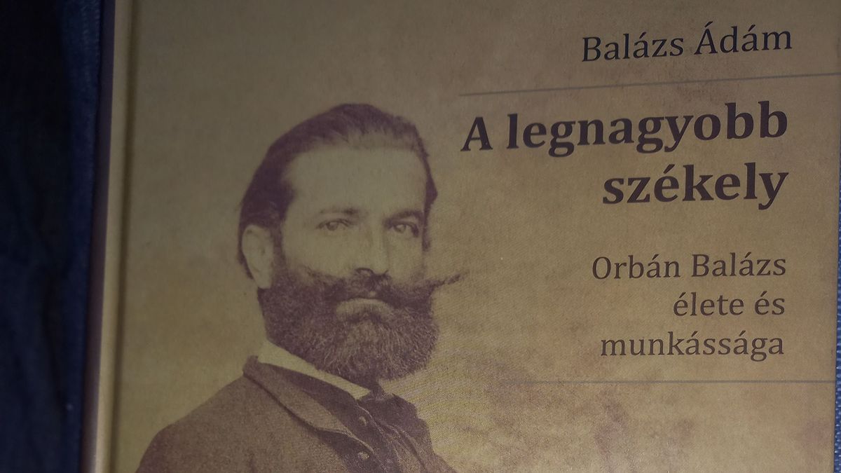 Az Orbán Balázs monográfia címlapja